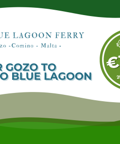 Mgarr GOZO to COMINO BLUE LAGOON - Out of Stock!
