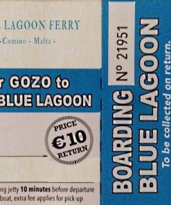 GOZO to BLUE LAGOON Return to GOZO 20%  DISCOUNT