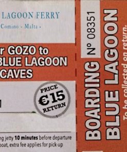 Mgarr GOZO to Comino BLUE LAGOON + CAVES 20% DISCOUNT