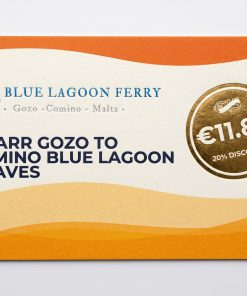 Mgarr GOZO to Comino BLUE LAGOON + CAVES 20% DISCOUNT